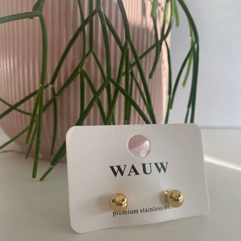 Wauw Wauw: oorbellen - bolletjes