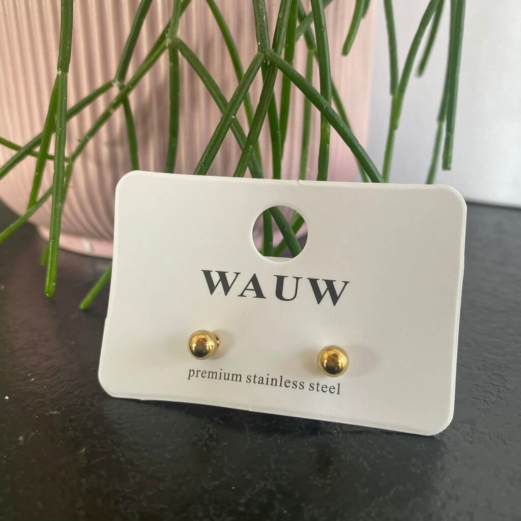 Wauw Wauw: oorbellen - bolletjes (1)