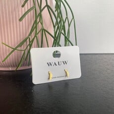 Wauw Wauw: oorbellen - blaadje