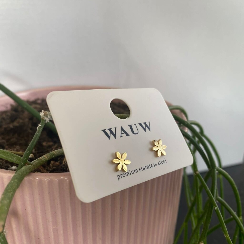 Wauw Wauw: oorbellen - bloemetjes