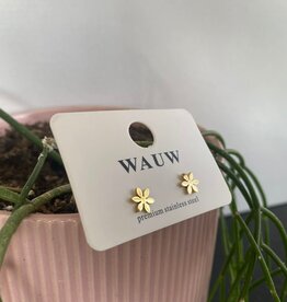 Wauw Wauw: oorbellen - bloemetjes