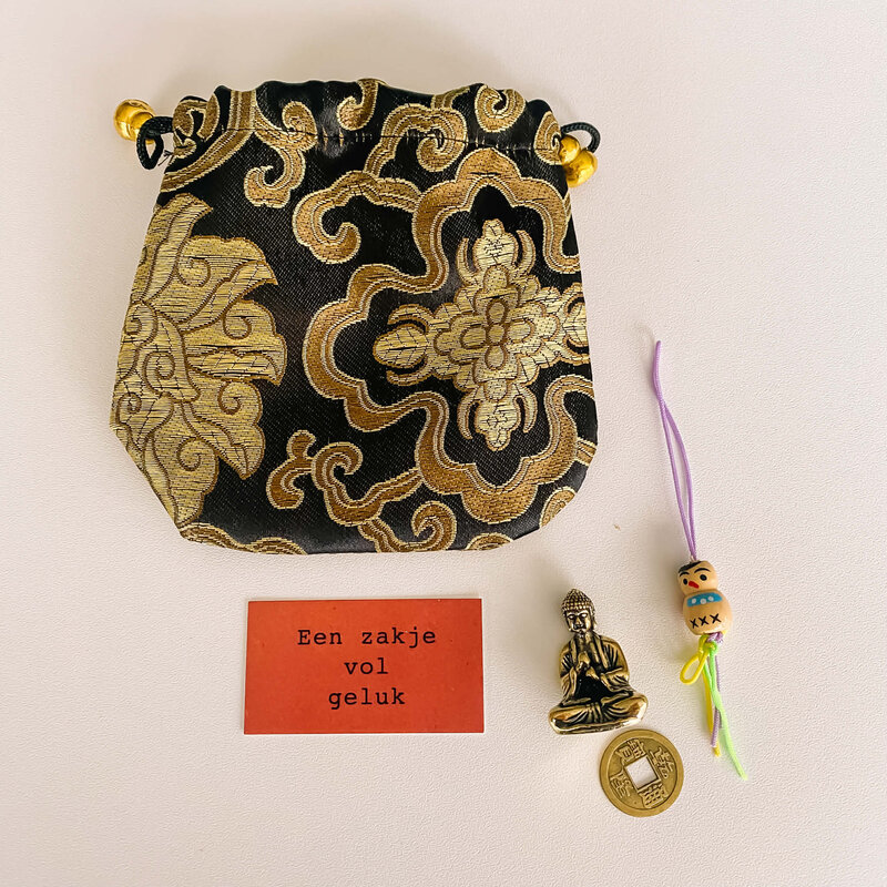 Sidedish Sidedish: Zakje geluk klein boedha