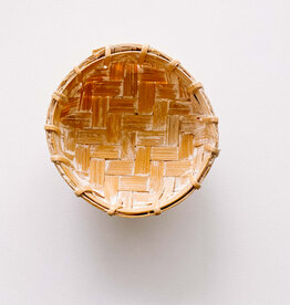 ByBazz ByBazz: Bamboe schaaltje XS - whitewash