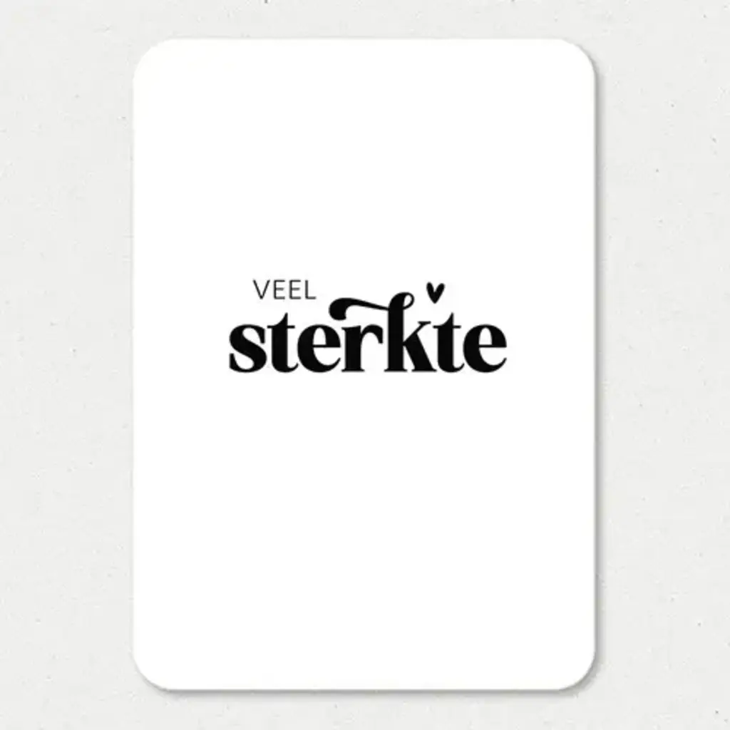 Liefz Liefz: kaart a6 - veel sterkte