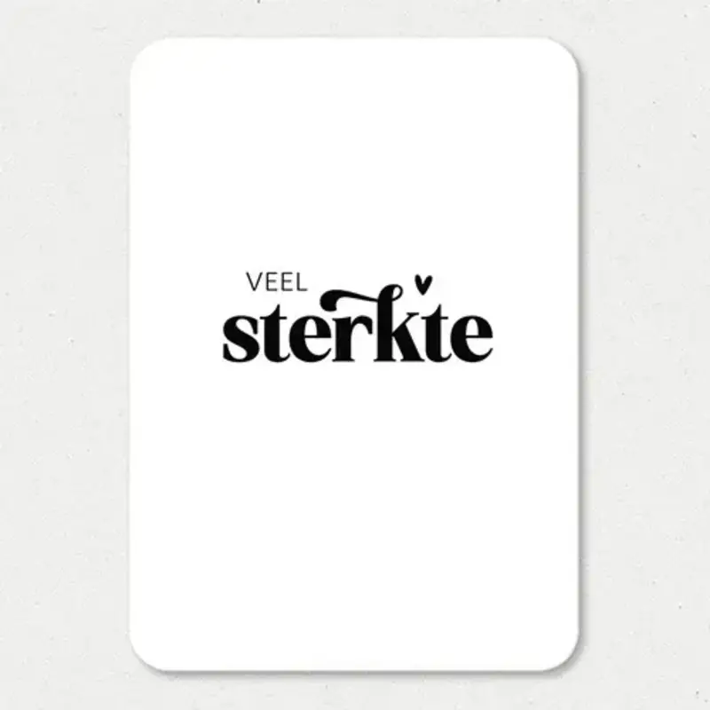 Liefz Liefz: kaart a6 - veel sterkte