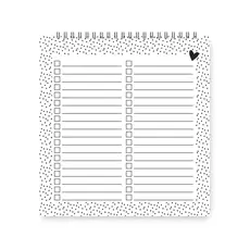 Winkeltje van Anne Winkeltje van Anne: To do boekje | Boekje vol lijstjes