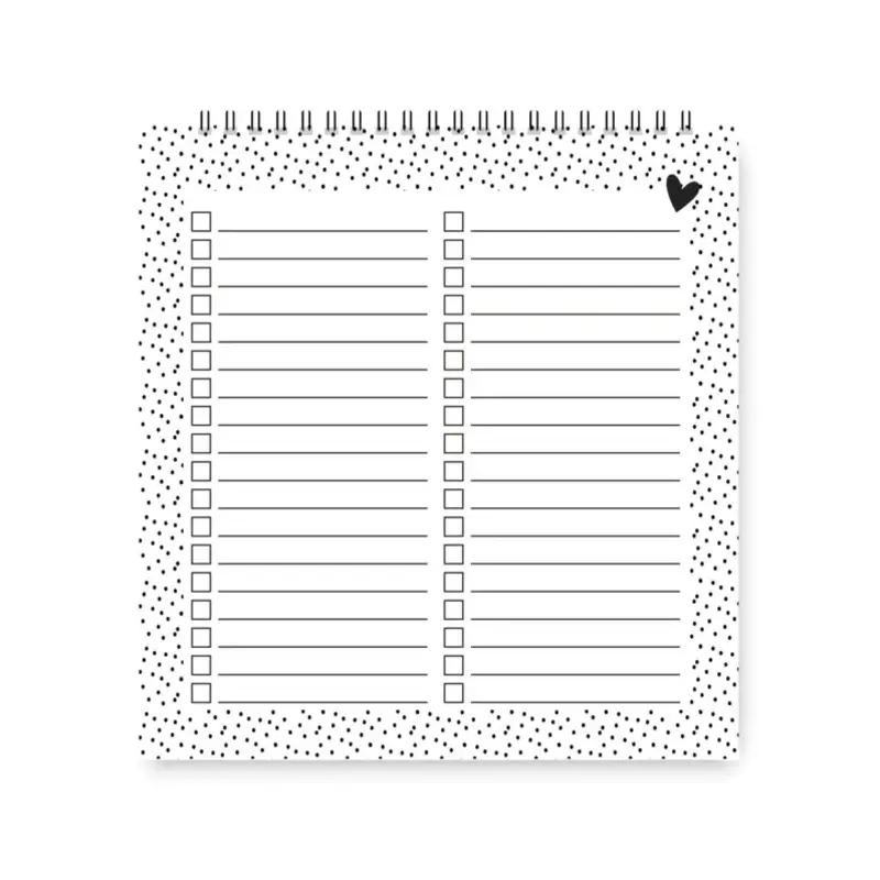 Winkeltje van Anne Winkeltje van Anne: To do boekje | Boekje vol lijstjes