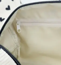 Winkeltje van Anne Winkeltje van Anne: Toilettas | Hartjes | Ribstof | Medium