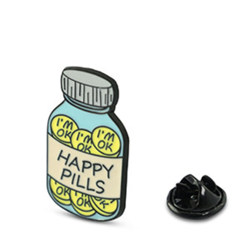 Betaalbare kralen BK: Pin - happy pills