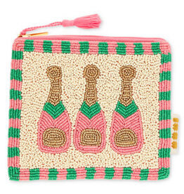 Betaalbare kralen BK: portemonneetje - champagne