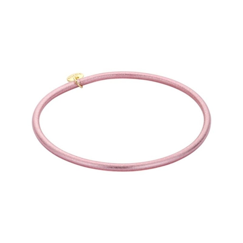 Biba Biba: Armbandje kunststof - roze 04