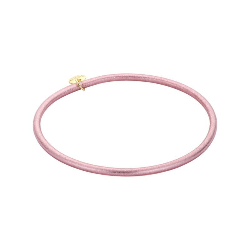 Biba Biba: Armbandje kunststof - roze 04