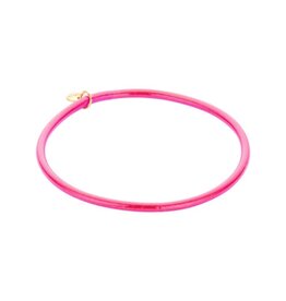Biba Biba: Armbandje kunststof - roze 12