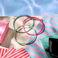 Biba Biba: Armbandje kunststof - roze 12