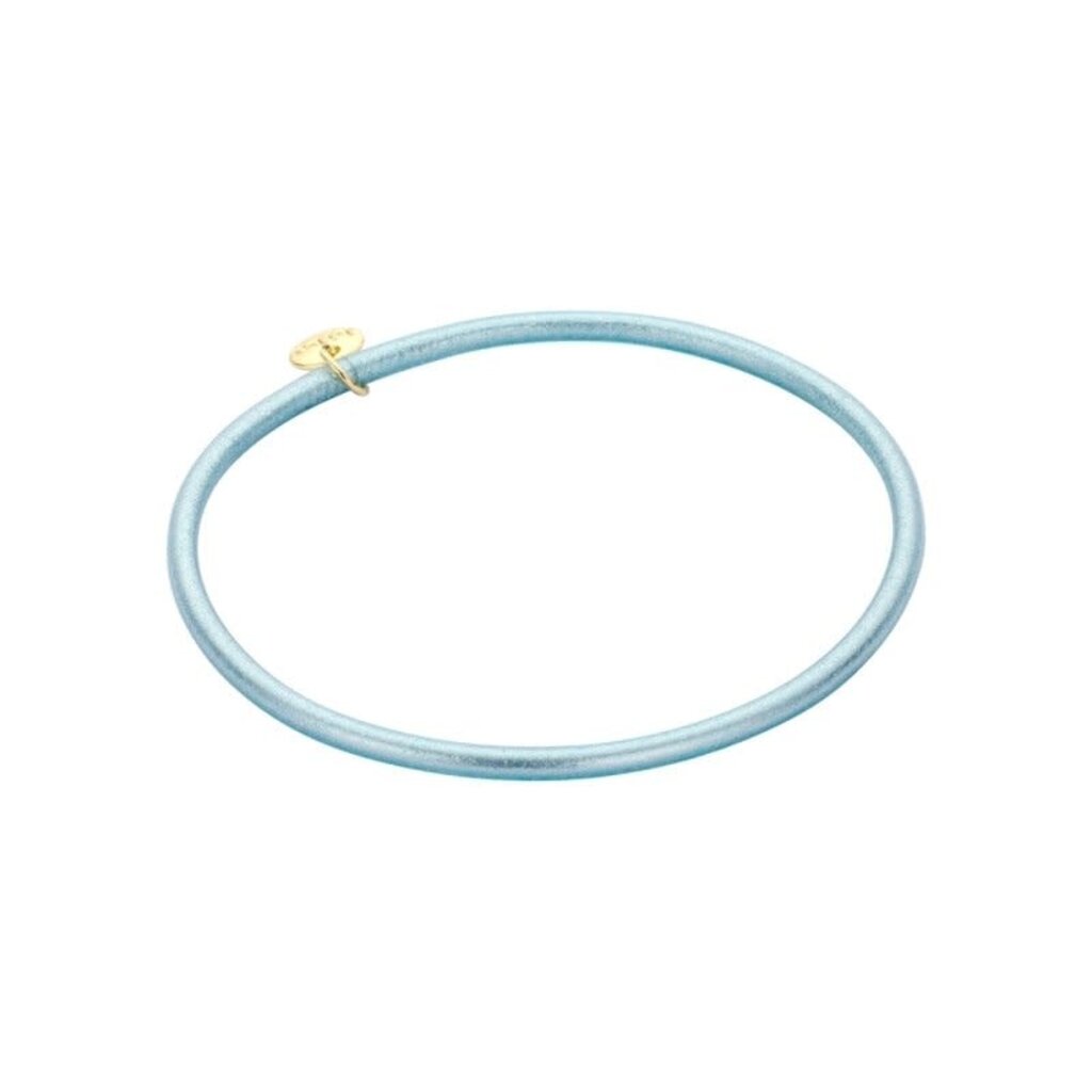 Biba Biba: Armbandje kunststof - blauw 05