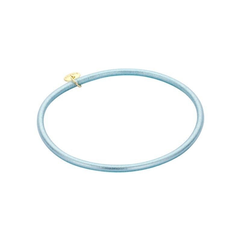 Biba Biba: Armbandje kunststof - blauw 05