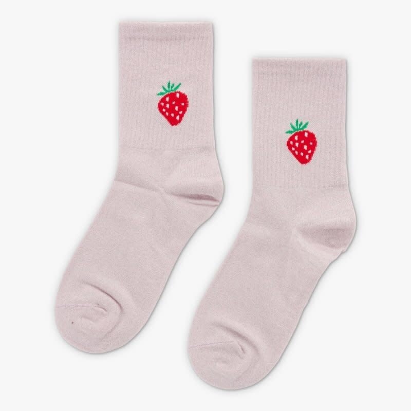 Liet & Joliet Liet & Joliet: sokken AARDBEI