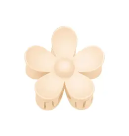 Yehwang Yehwang: haarclip bloem - beige