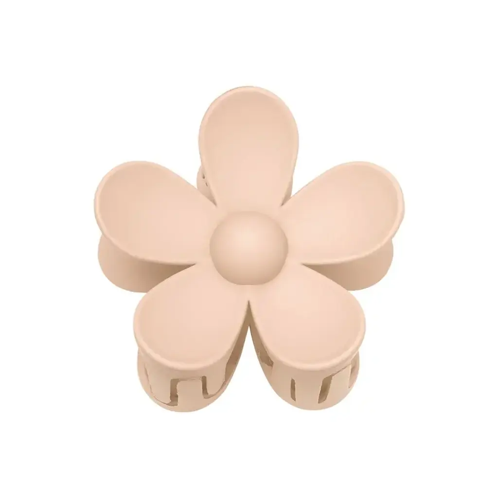 Yehwang Yehwang: haarclip bloem - poederroze