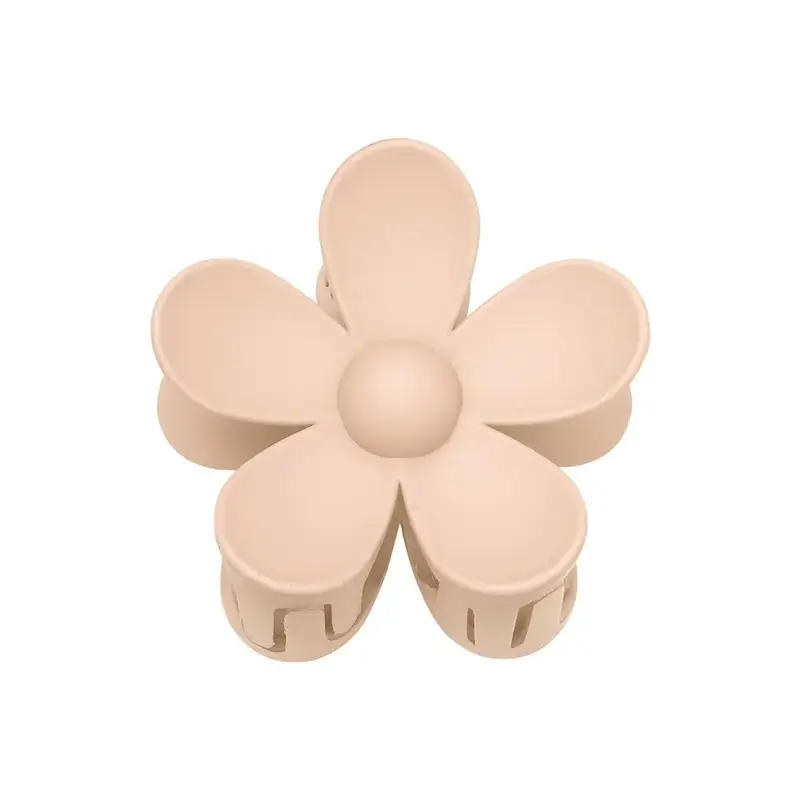 Yehwang Yehwang: haarclip bloem - poederroze