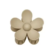 Yehwang Yehwang: haarclip bloem - camel