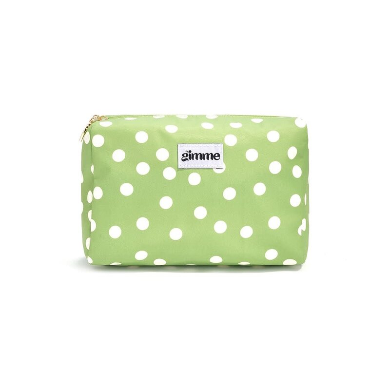 Yehwang Yehwang: toilettas - stippen groen en wit