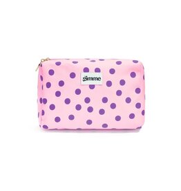 Yehwang Yehwang: toilettas - stippen roze en paars