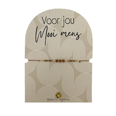 The Big Gifts The big gifts: Armband – Voor jou mooi mens