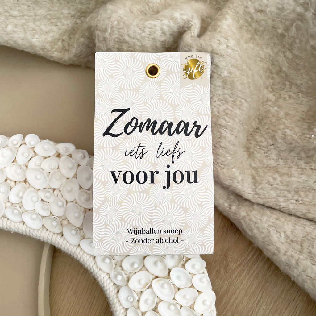 The Big Gifts The big gifts: Wijnballen – Snoep - Zomaar iets liefs voor jou
