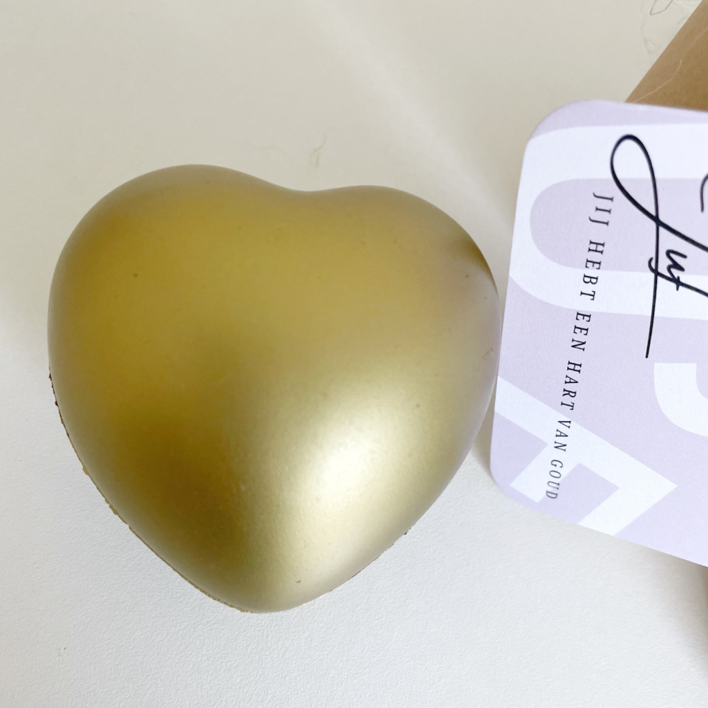 liefde op papier Liefde op papier: Gouden hart kado| Juf