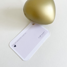 liefde op papier Liefde op papier: Gouden hart kado| Juf