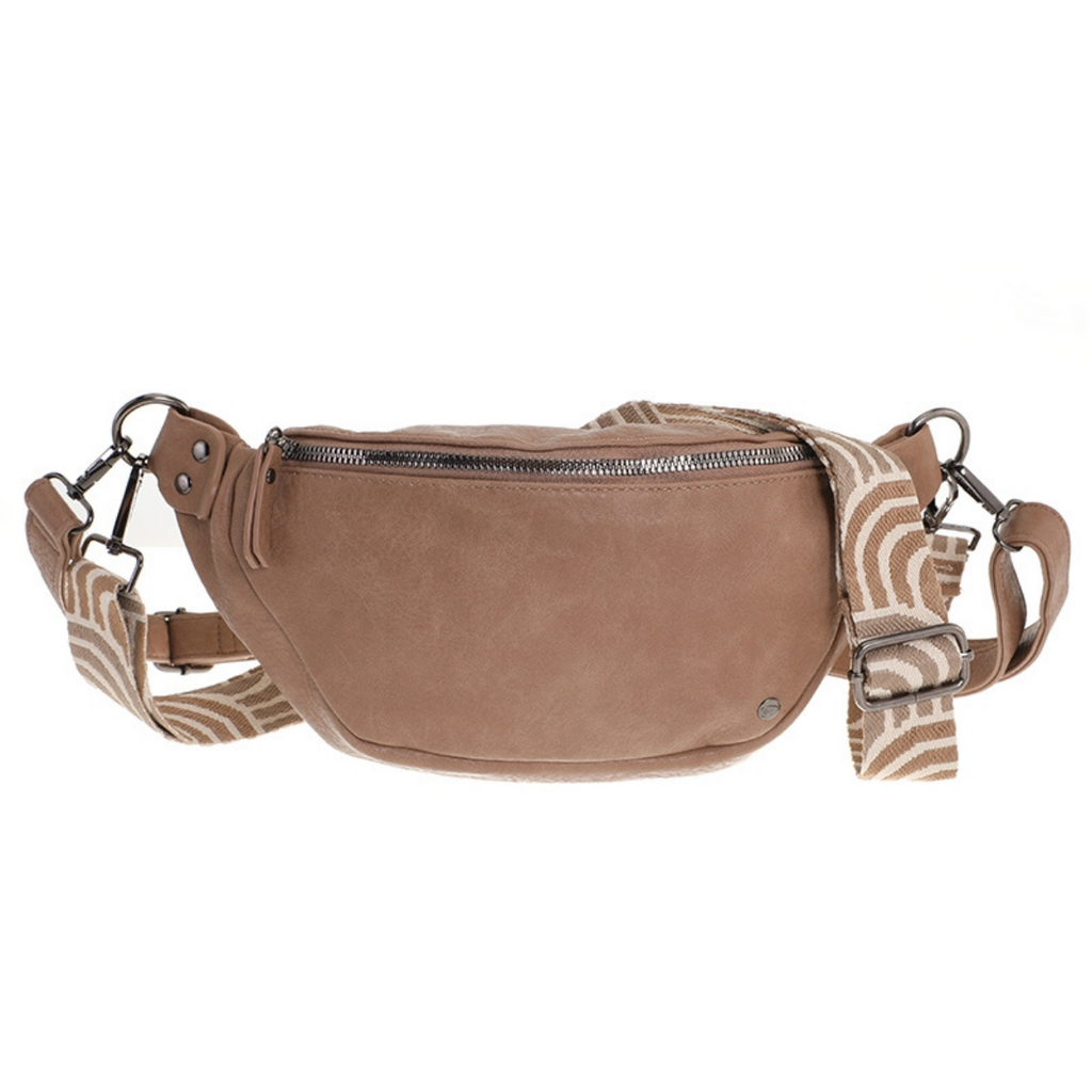 I'm dutch I'm dutch: Handtas - crossbody tas Duke - camel