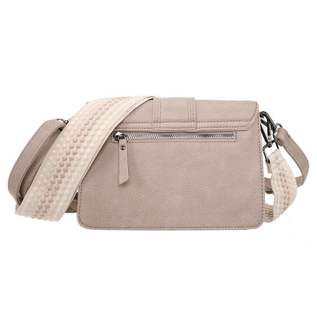 I'm dutch I'm dutch: handtas - schoudertasje Rione - taupe