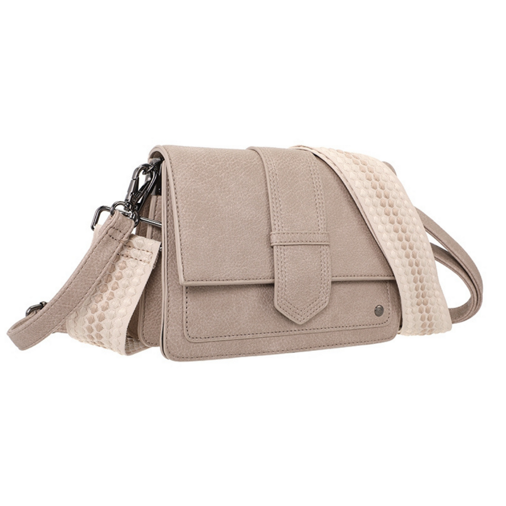 I'm dutch I'm dutch: handtas - schoudertasje Rione - taupe