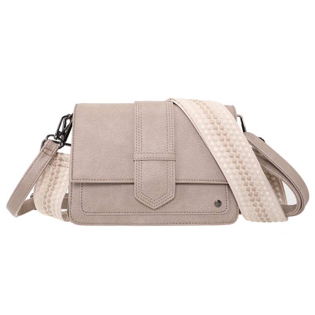 I'm dutch I'm dutch: handtas - schoudertasje Rione - taupe