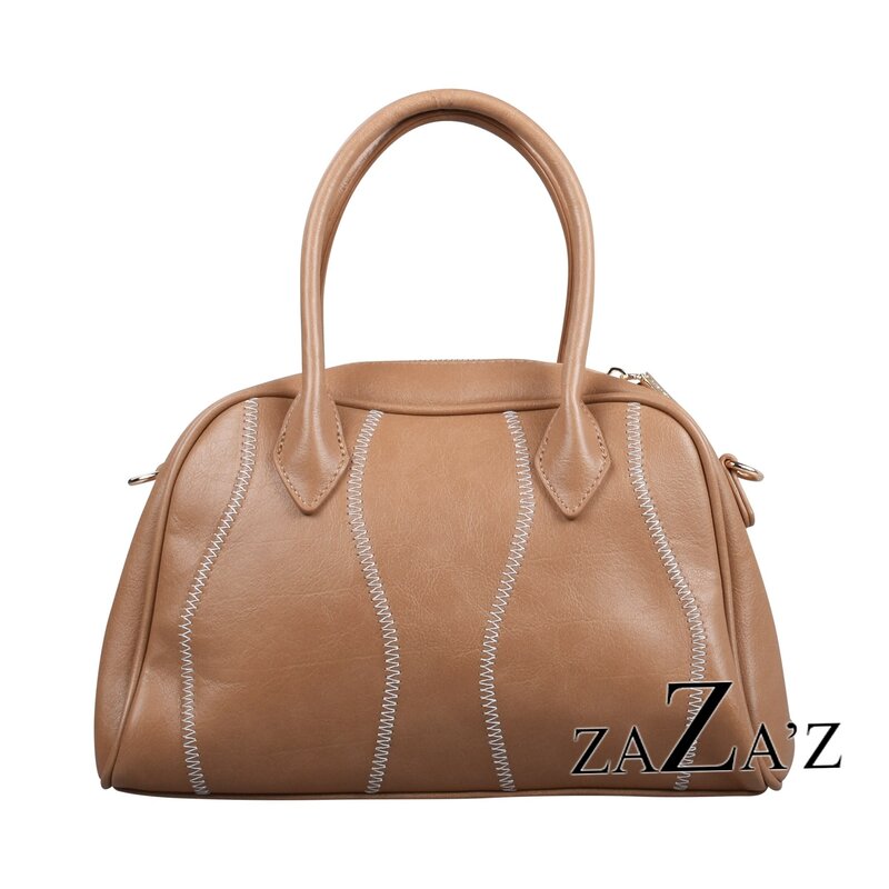 Zaza'z Zaza'z: handtas - bruin