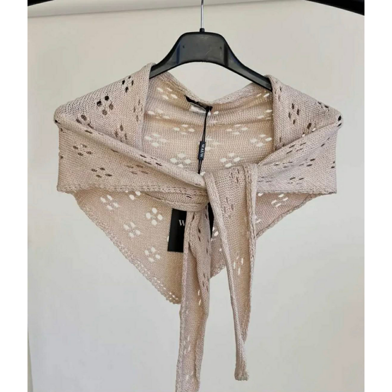 Wauw Wauw: Lola sjaal - licht taupe