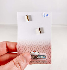 le marché sucré Le marché sucré: oorbellen - staafje goud