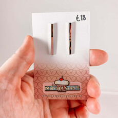 le marché sucré Le marché sucré:  oorbellen - zilver