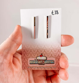 le marché sucré Le marché sucré:  oorbellen - zilver