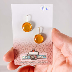 le marché sucré Le marché sucré: oorbellen goud en geel