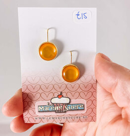 le marché sucré Le marché sucré: oorbellen goud en geel