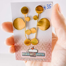 le marché sucré Le marché sucré: oorbellen - goud