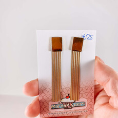 le marché sucré Le marché sucré: oorbellen - goud