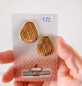 le marché sucré Le marché sucré: oorbellen - goud