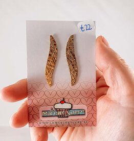 le marché sucré Le marché sucré: oorbellen - goud