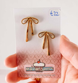 le marché sucré Le marché sucré: oorbellen - goud