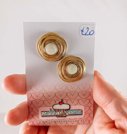 le marché sucré Le marché sucré: oorbellen - goud