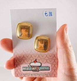 le marché sucré Le marché sucré:  oorbellen - goud