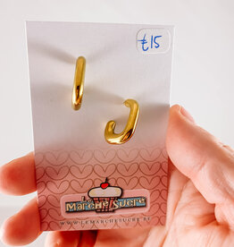 le marché sucré Le marché sucré: oorbellen goud